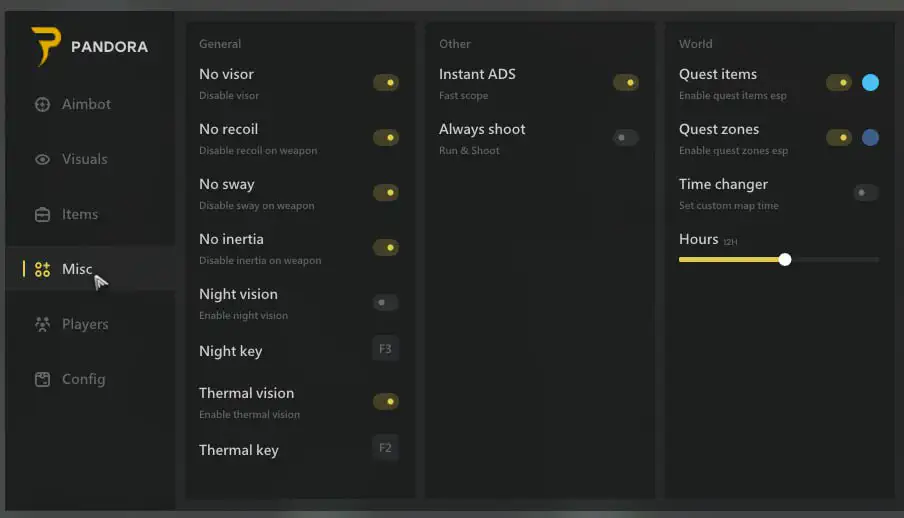 PANDORA — screenshot 2