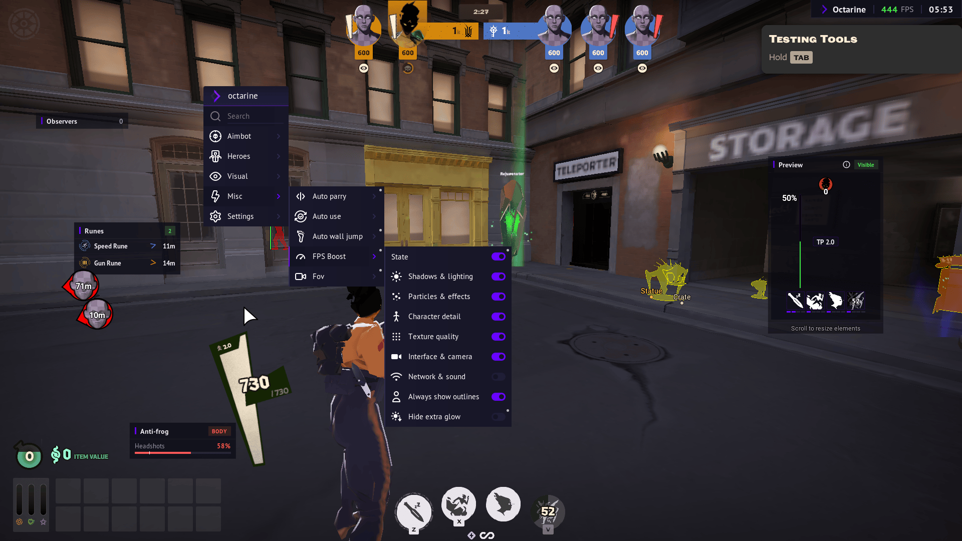 Octarine Deadlock — screenshot 2