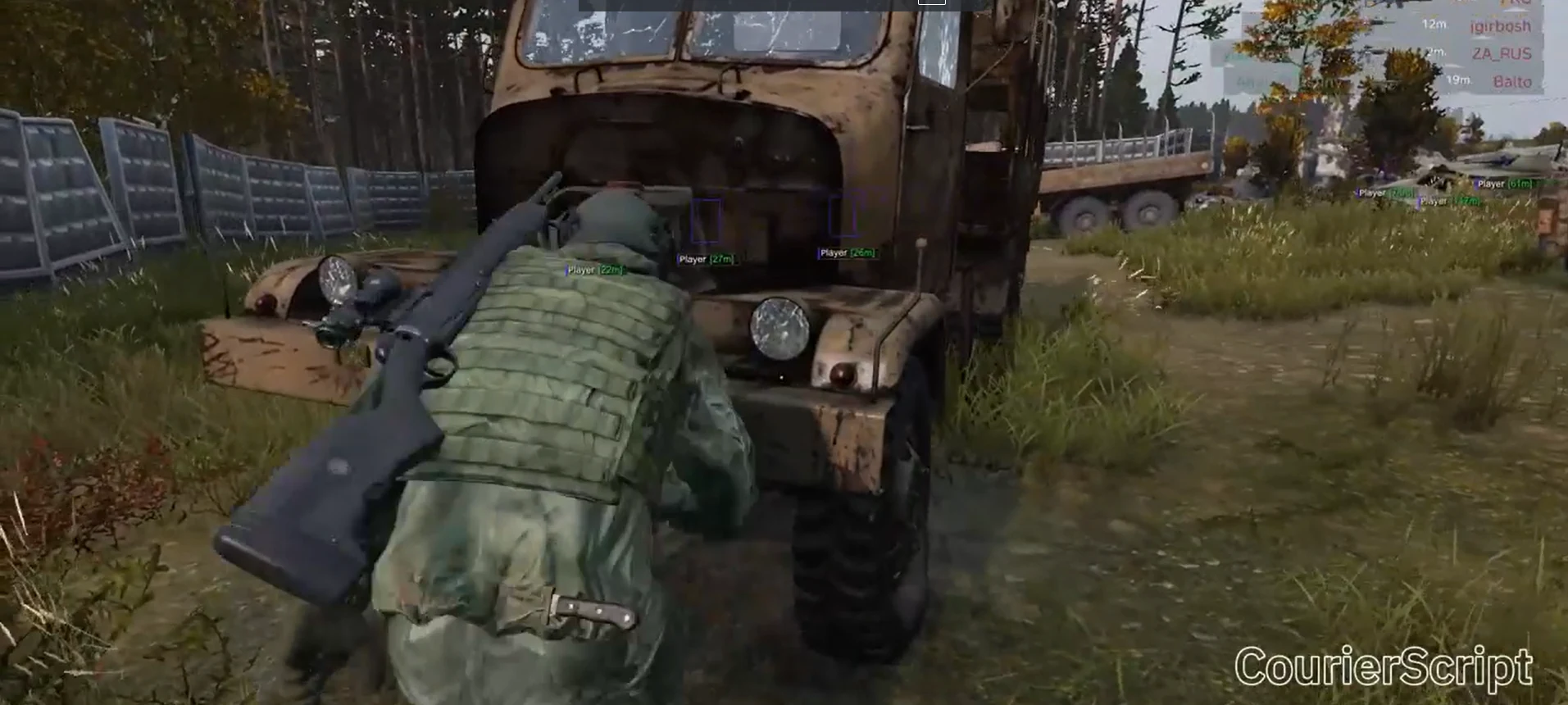 CourierScript DayZ — скриншот 1