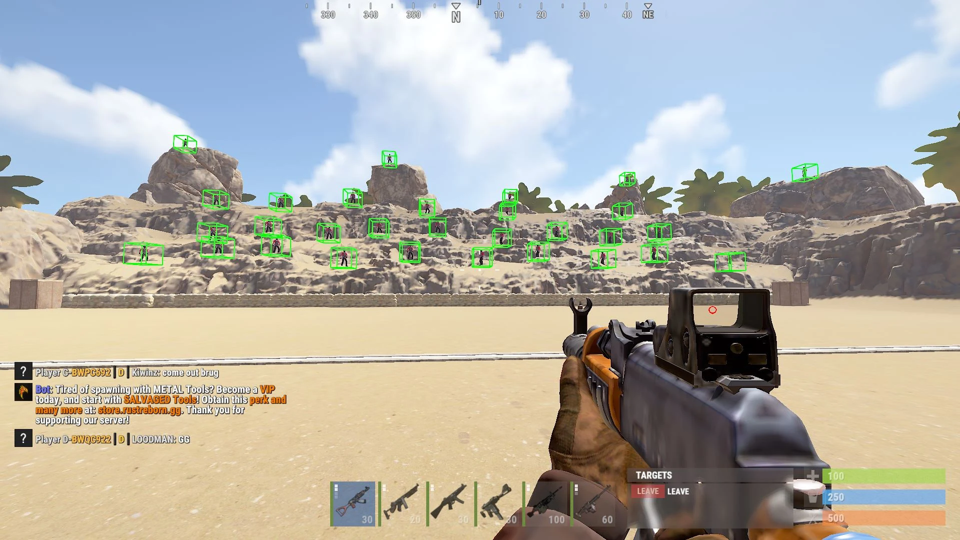 CourierScript RustBox — screenshot 2