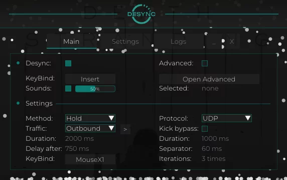 EXPLOITLAB DESYNC — скриншот 1